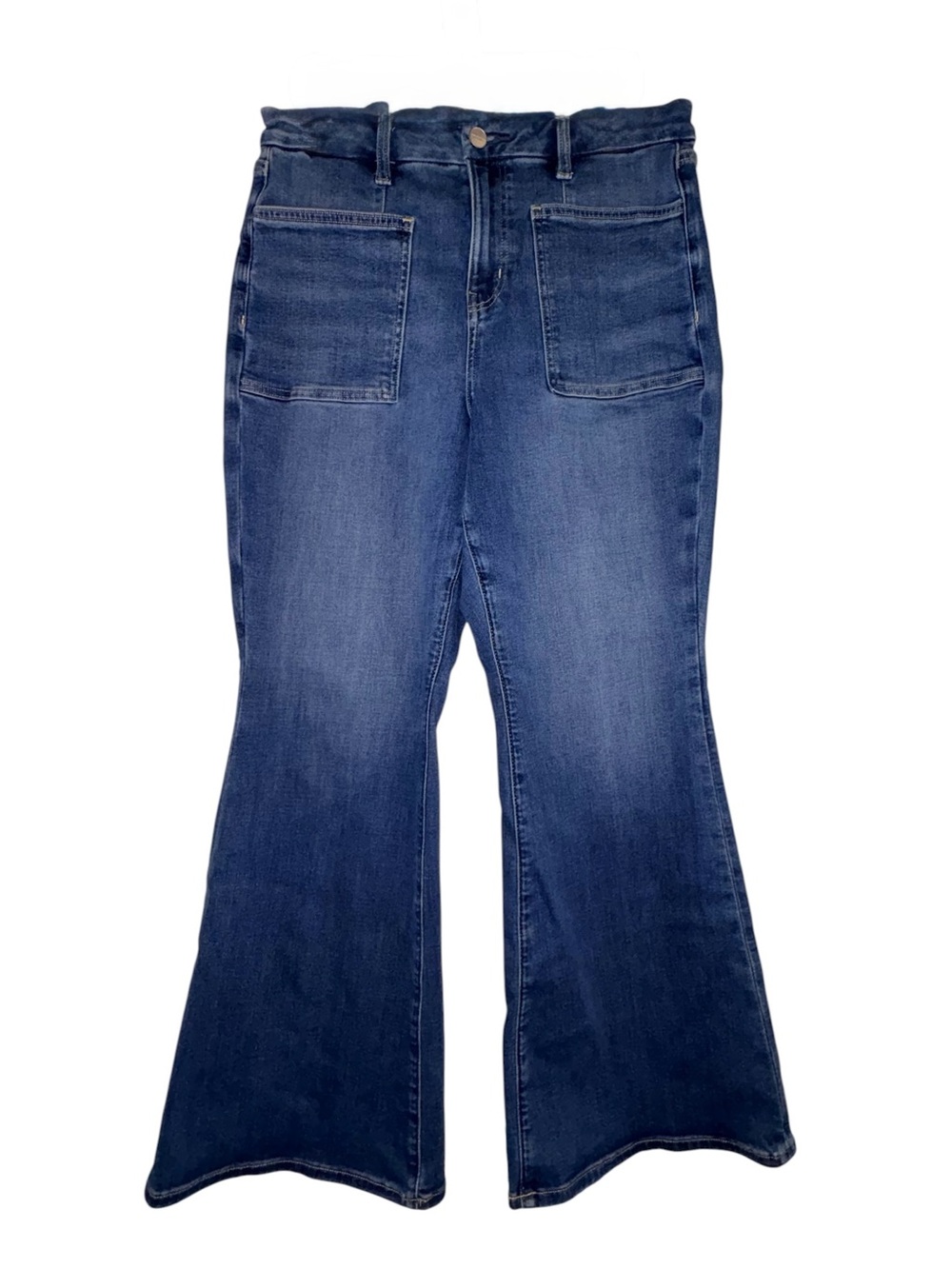 American Eagle Outfitters Curvy Super High-Rise Flare Next Level Stretch
